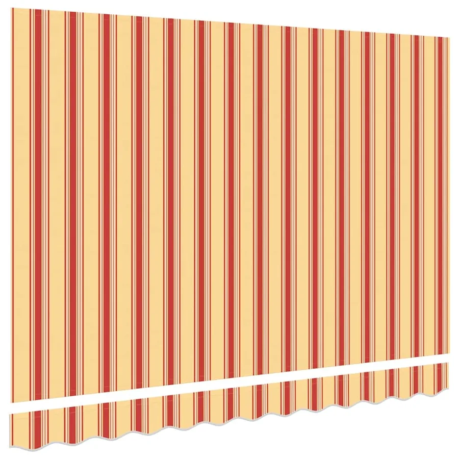 Toile de rechange pour auvent Jaune et Orange 2,5 x 2 m - 4