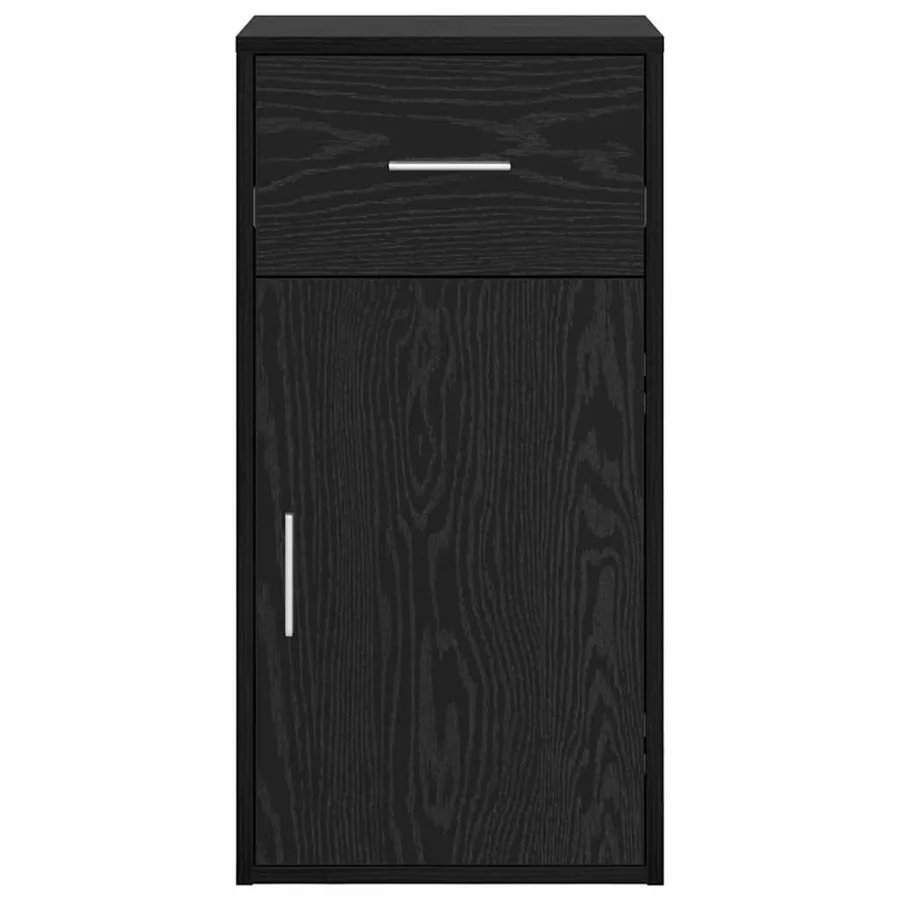 Buffet avec tiroir Chêne noir 38 x 34 x 75 cm - 6