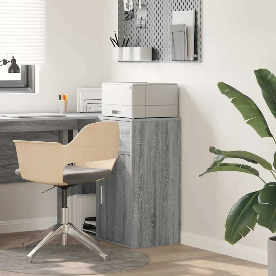 Buffet avec tiroir Gris Sonoma 38 x 34 x 75 cm
