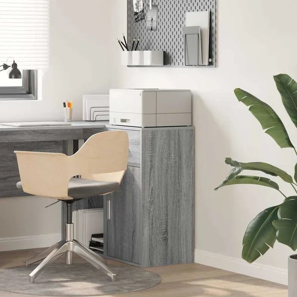 Buffet avec tiroir Gris Sonoma 38 x 34 x 75 cm