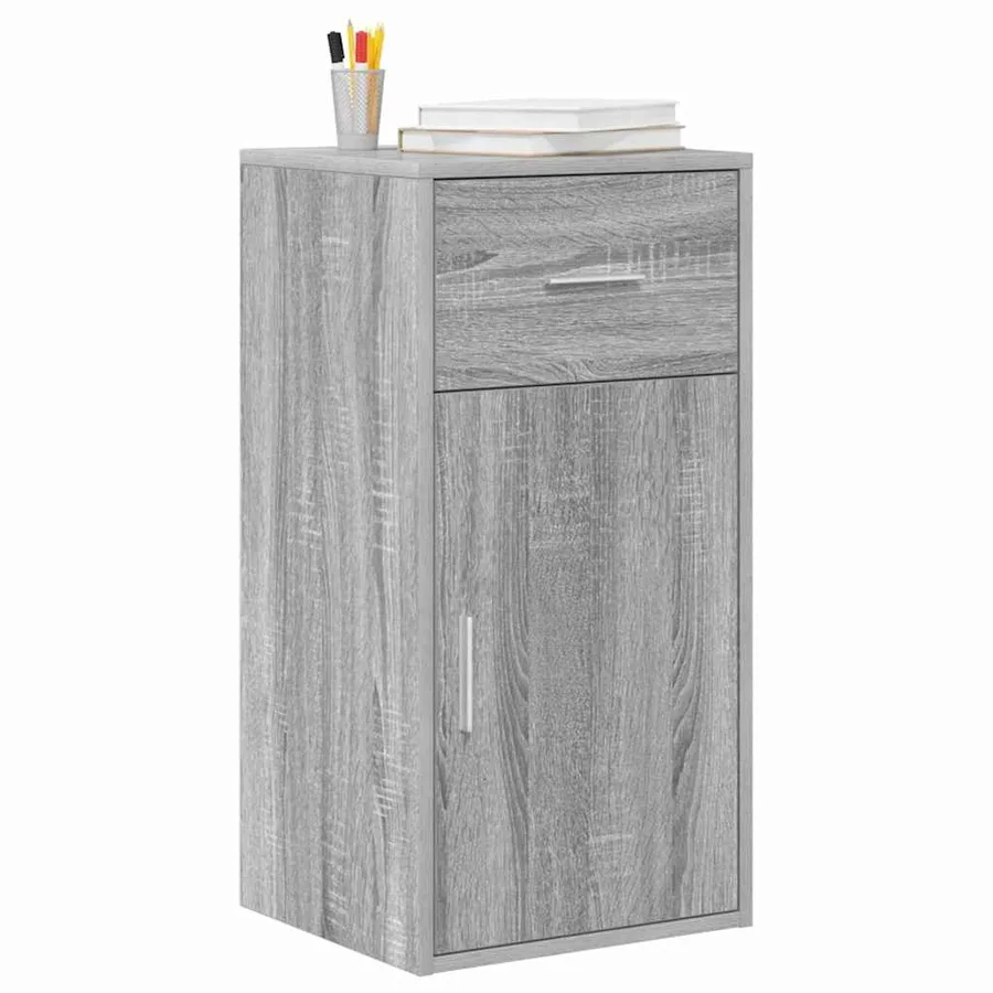 Buffet avec tiroir Gris Sonoma 38 x 34 x 75 cm - 3
