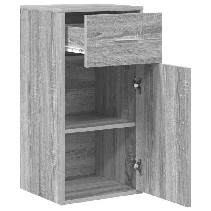 Buffet avec tiroir Gris Sonoma 38 x 34 x 75 cm - 5