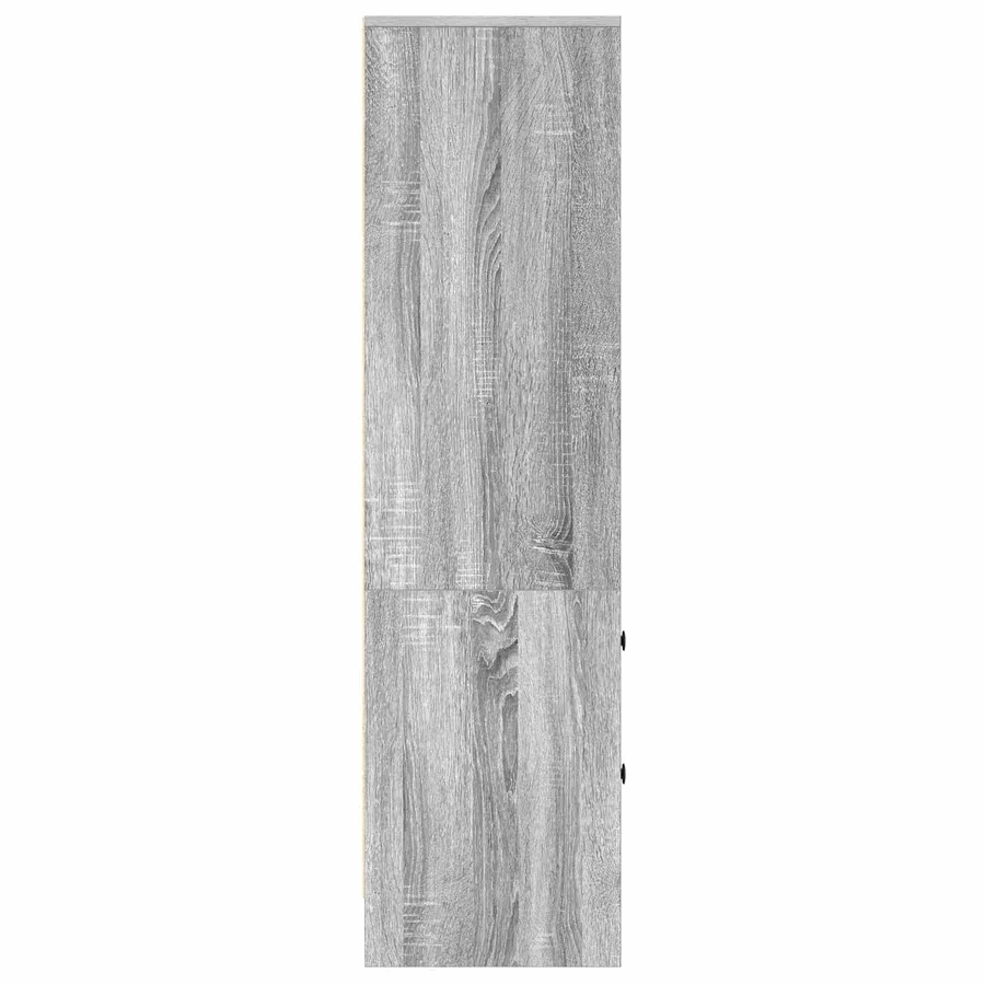 Haut Armoire avec tiroir Gris Sonoma 45,5 x 34 x 127 cm - 7