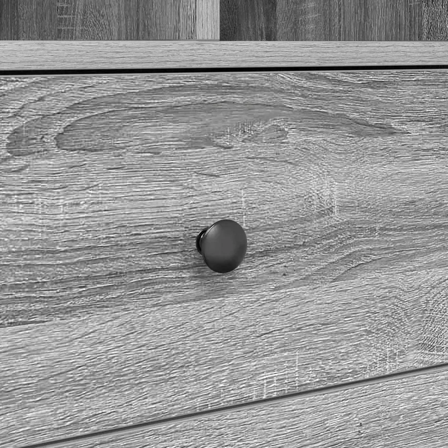 Haut Armoire avec tiroir Gris Sonoma 45,5 x 34 x 127 cm - 9