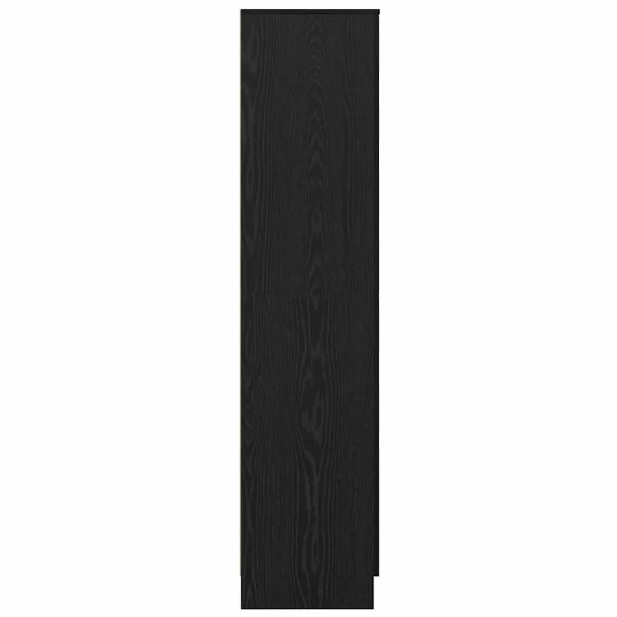 Haut Armoire Chêne noir 35 x 39 x 168 cm - 7