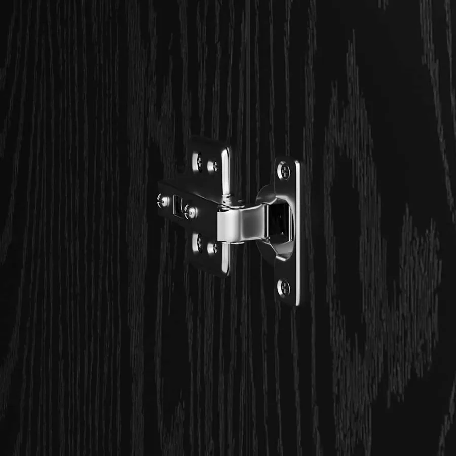 Haut Armoire Chêne noir 35 x 39 x 168 cm - 8