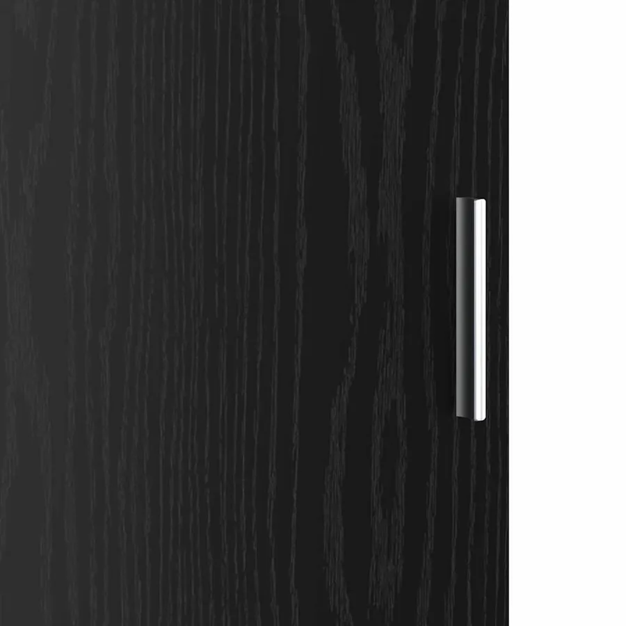 Haut Armoire Chêne noir 35 x 39 x 168 cm - 9