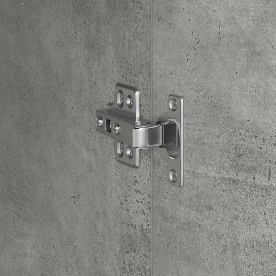 Haut Armoire Gris béton 35 x 39 x 168 cm - 8