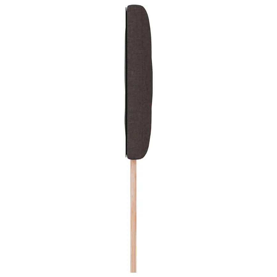 Tête de lit LED Marron 100 cm tissu - 5