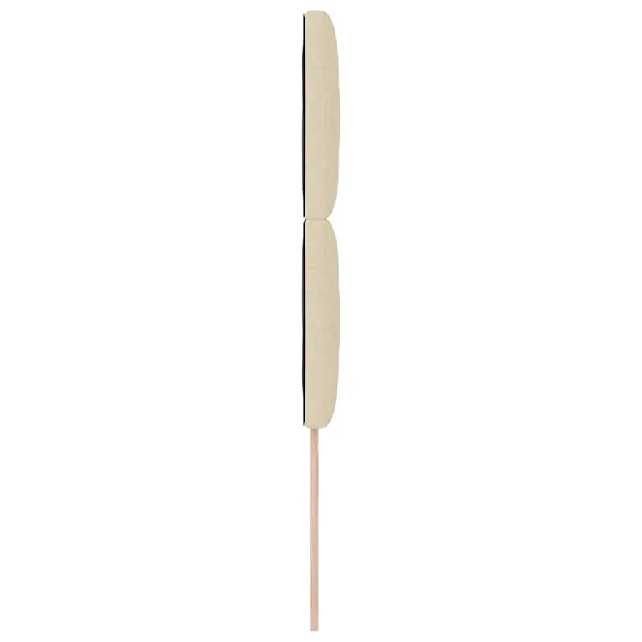 Tête de lit Crème 100 cm tissu - 5