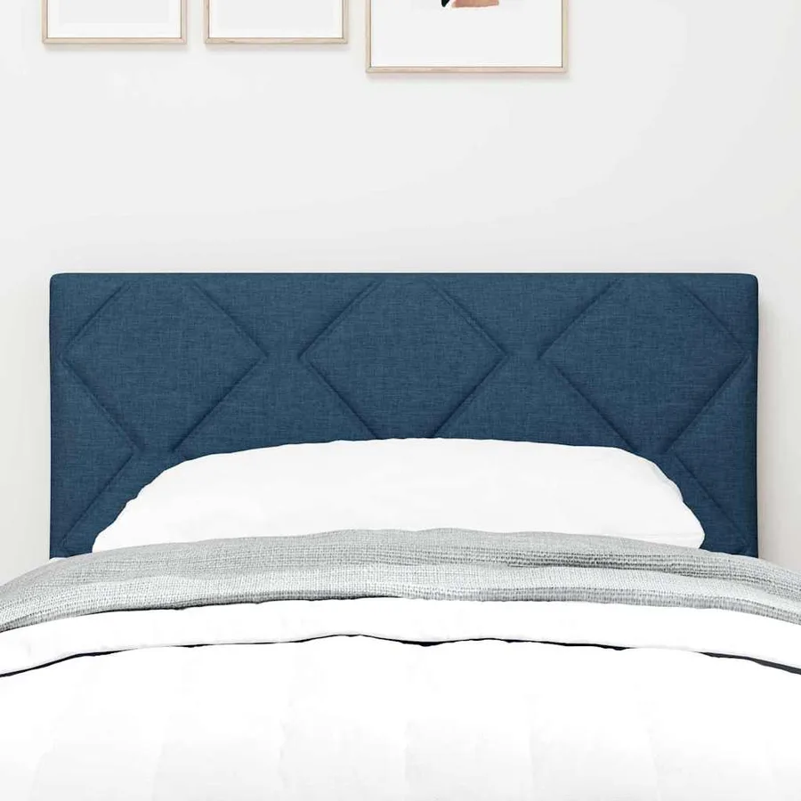 Tête de lit Bleu 80 cm tissu - 3