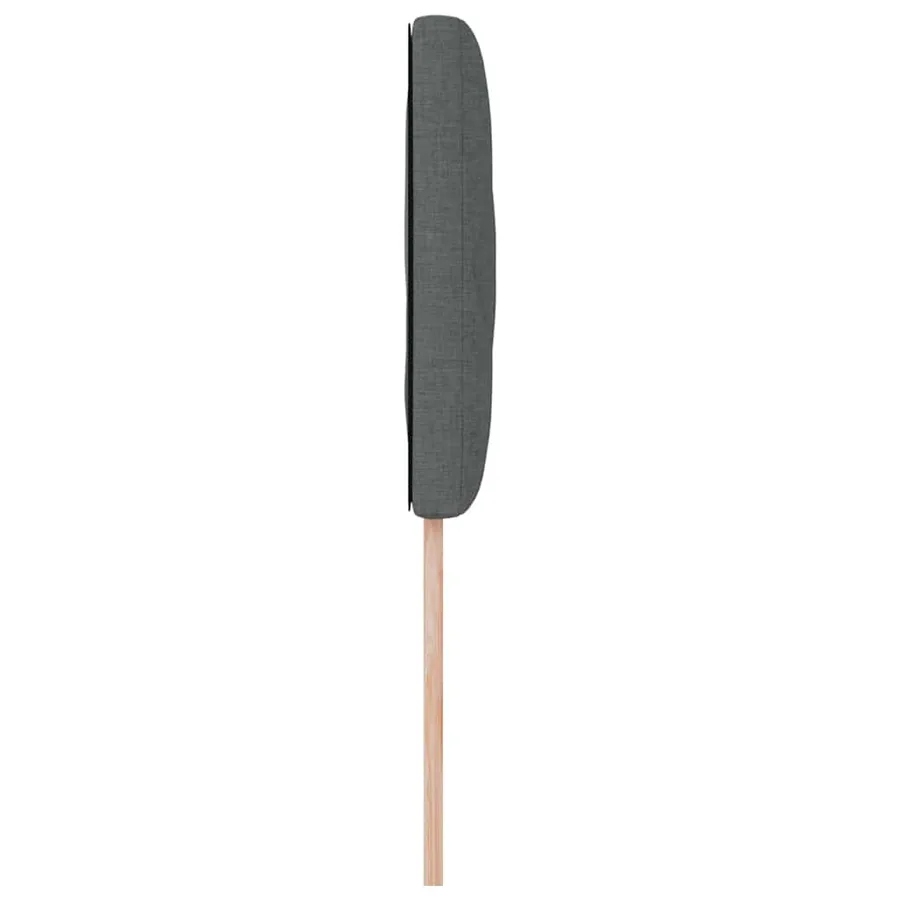 Tête de lit LED Gris 100 cm tissu - 5