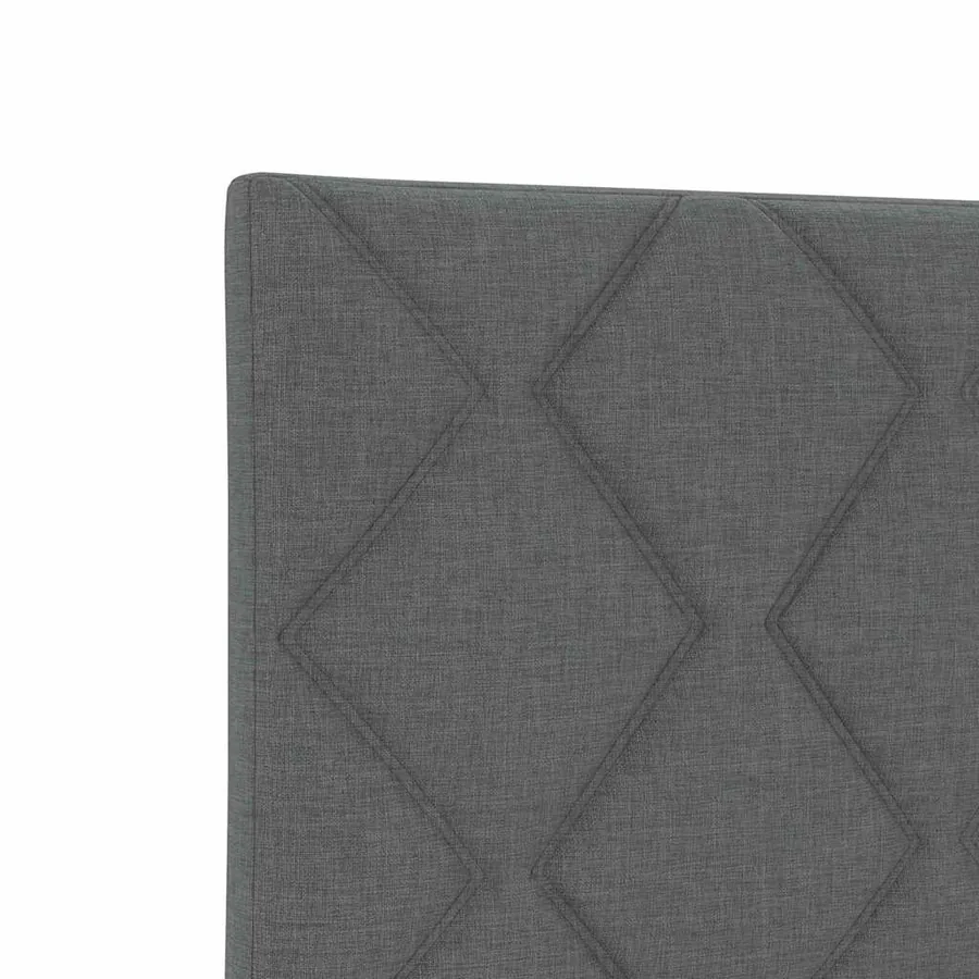 Tête de lit LED Gris 100 cm tissu - 7
