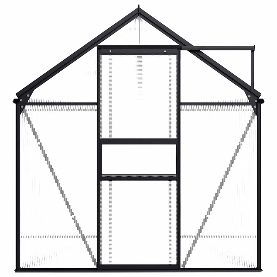 Serre Anthracite Aluminium 4,75 m² - 3