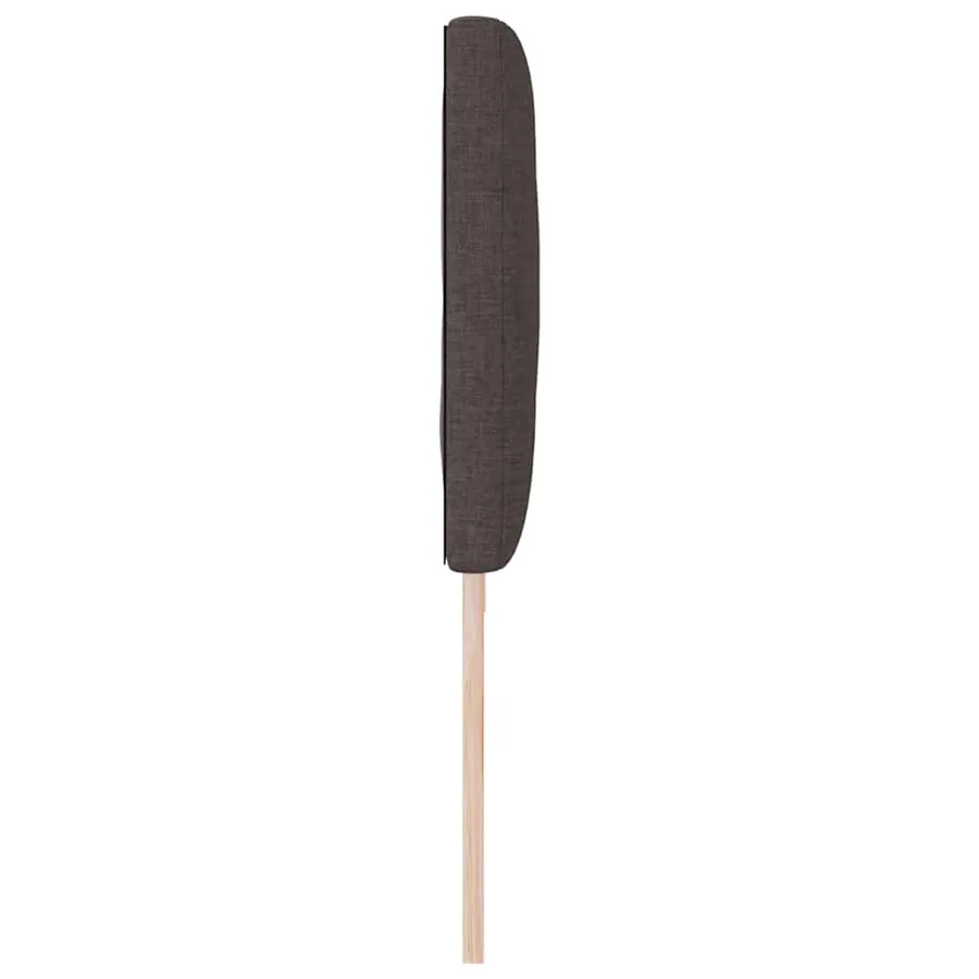 Tête de lit LED Marron 200 cm tissu - 6