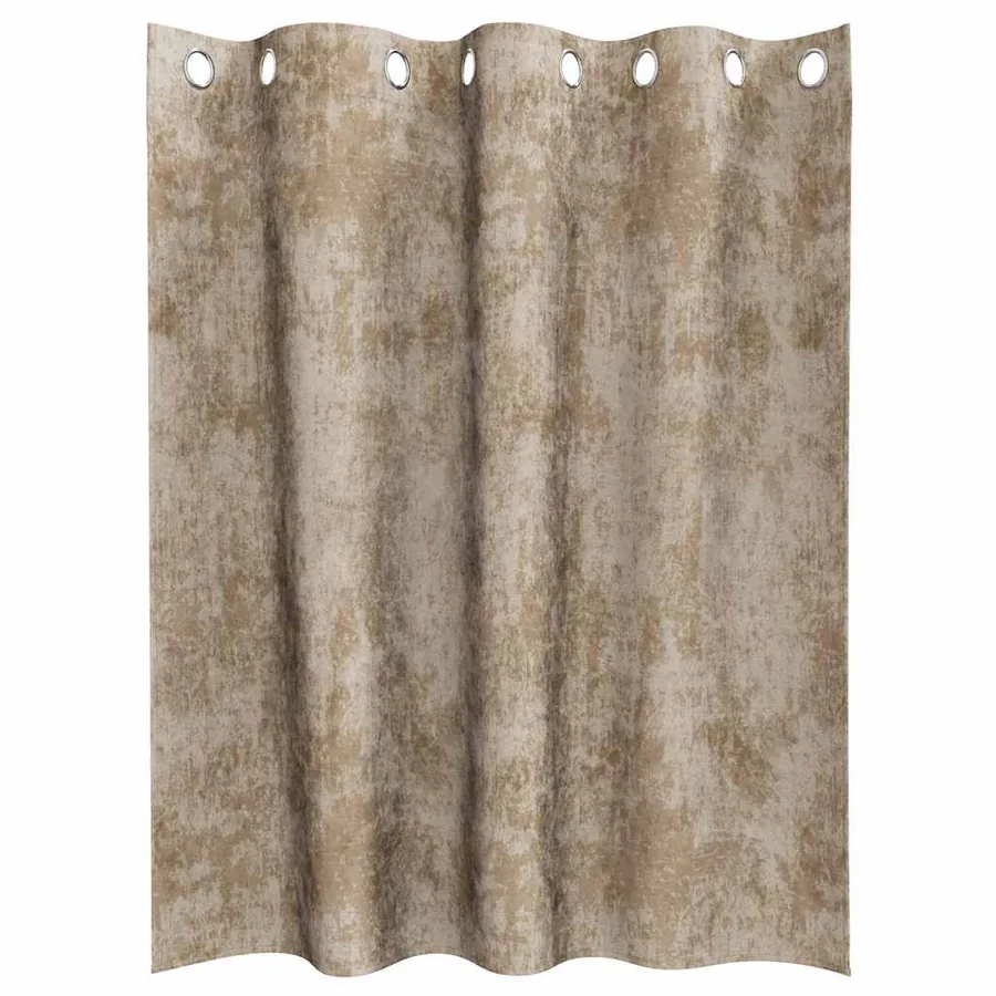 Rideaux en velours 2 pcs Champagne 140 x 140 cm Velours - 4