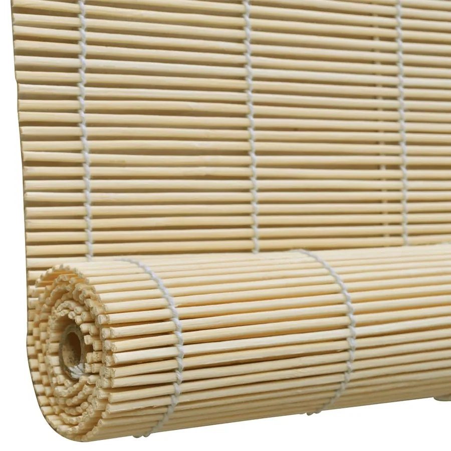 Store à rouleau bambou naturel 120x220 cm - 4