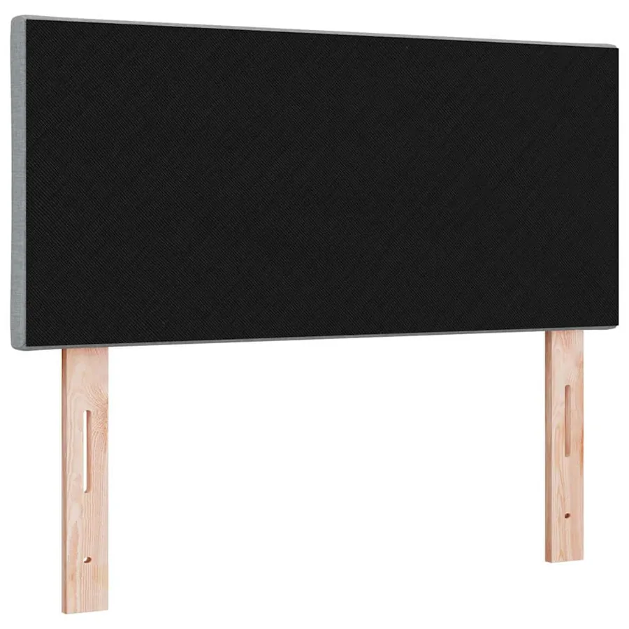 Tête de lit Gris clair 90 cm tissu - 5