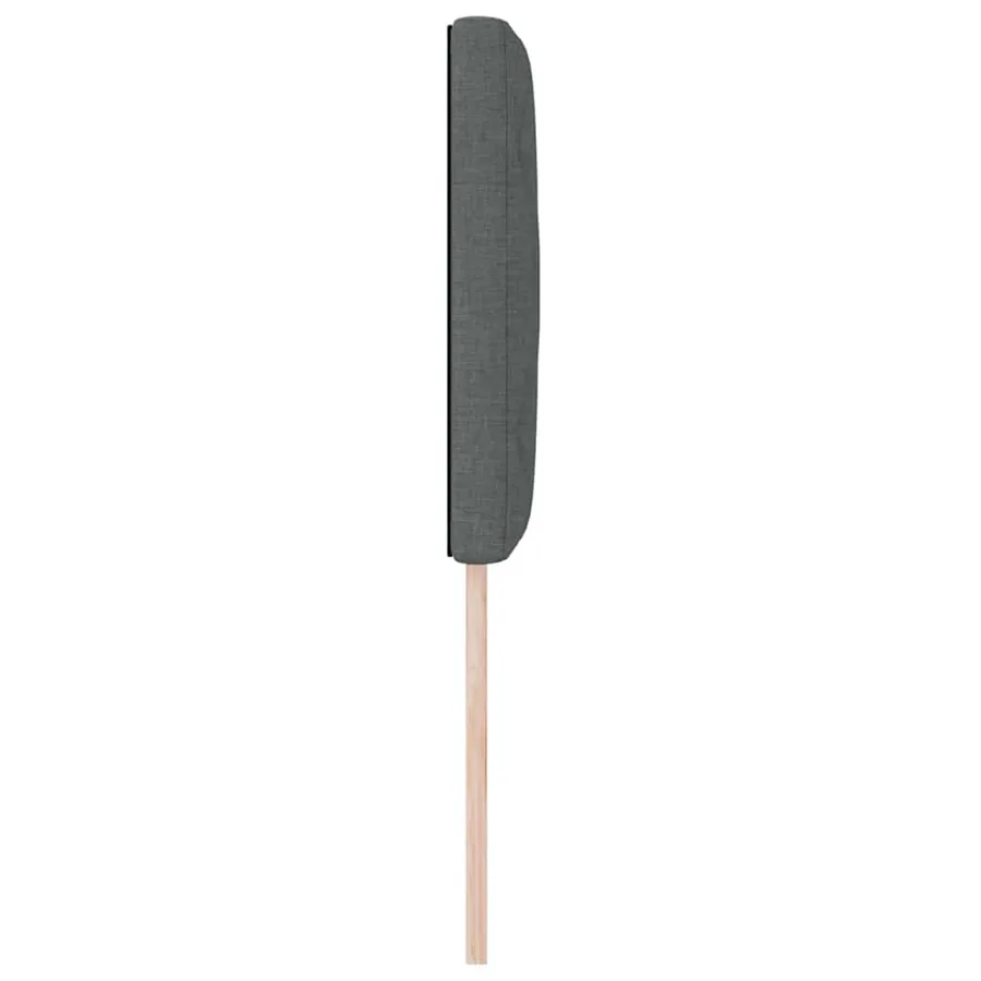 Tête de lit Gris foncé 80 cm tissu - 5