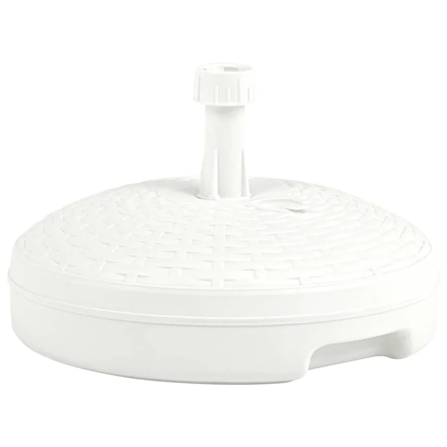 Parasol base sand/water filled 20 L rattan plastic
