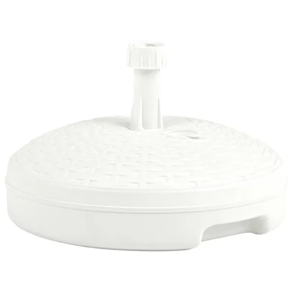Socle de parasol rempli de sable/d'eau 20 L Plastique rotin