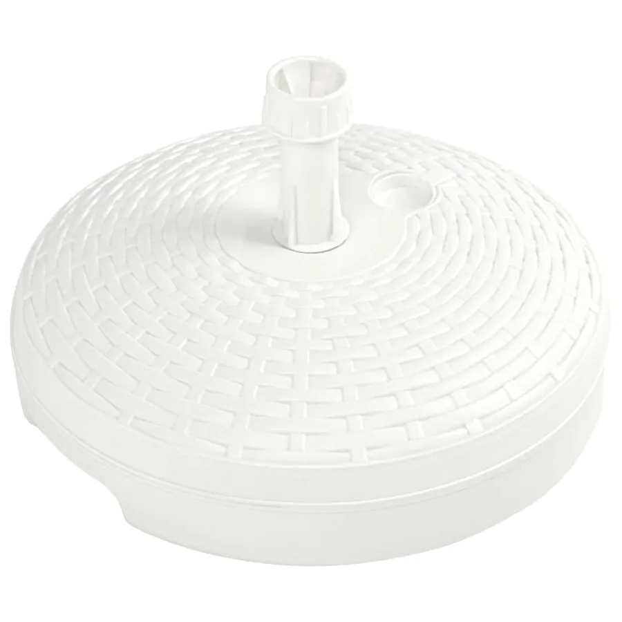 Parasol base sand/water filled 20 L rattan plastic - 4