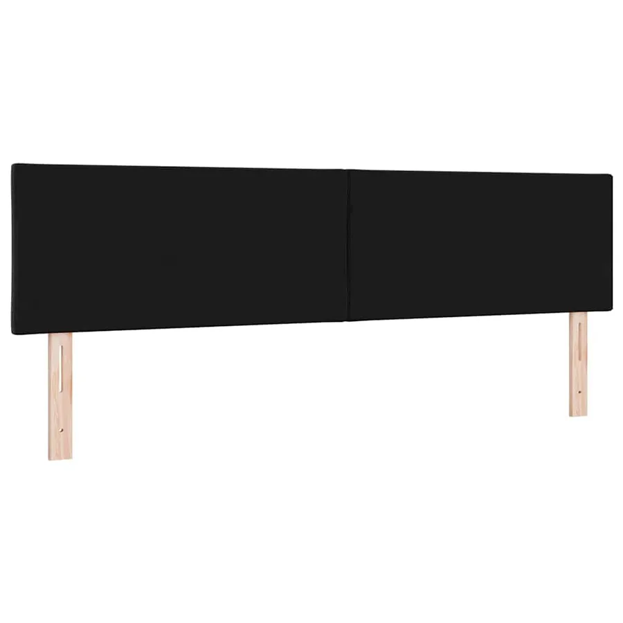 Tête de lit Noir 180 cm Velours - 4