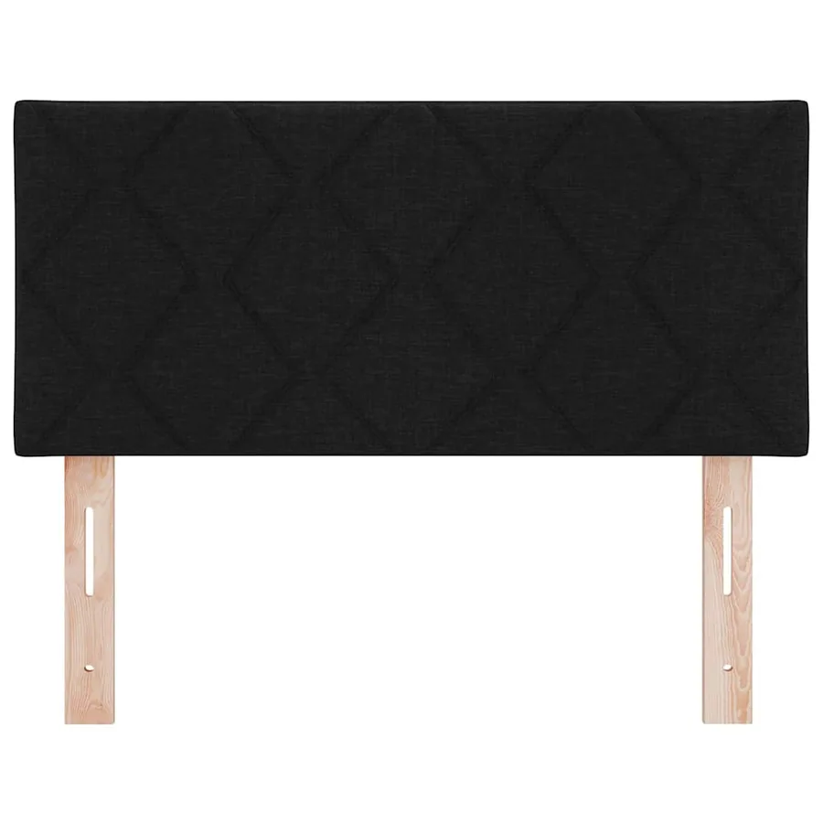 Tête de lit Noir 90 cm tissu - 4