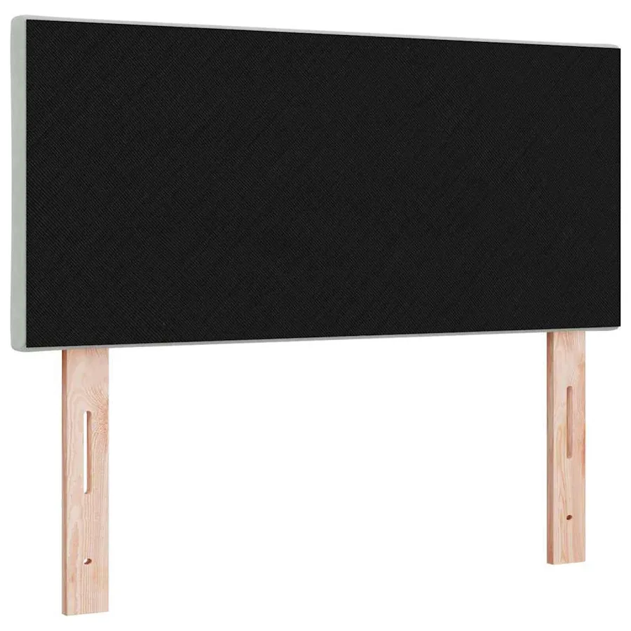 Tête de lit Gris clair 90 cm Velours - 3