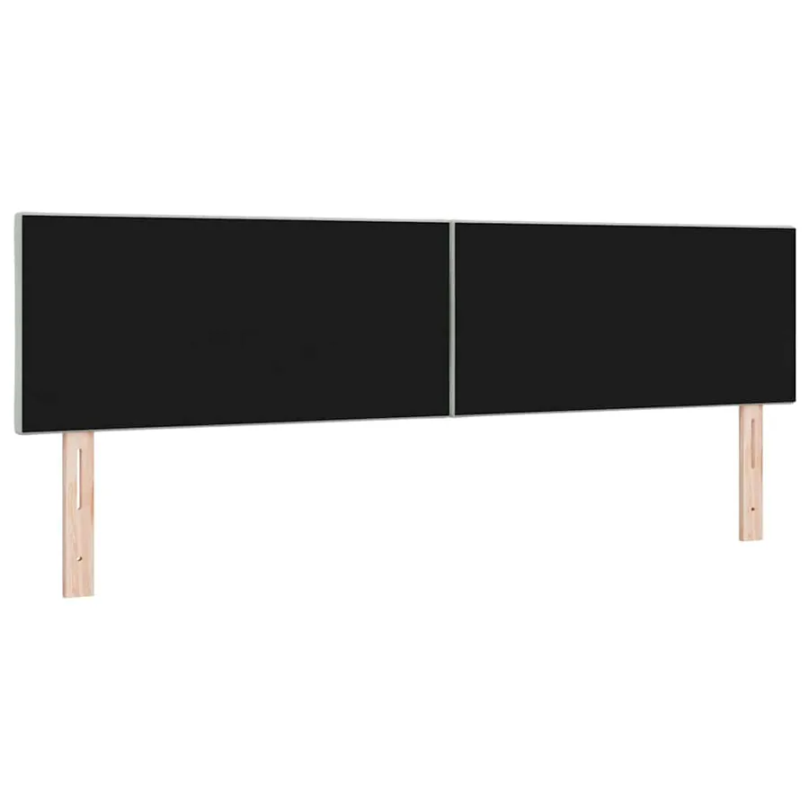 Tête de lit Gris clair 180 cm Velours - 3