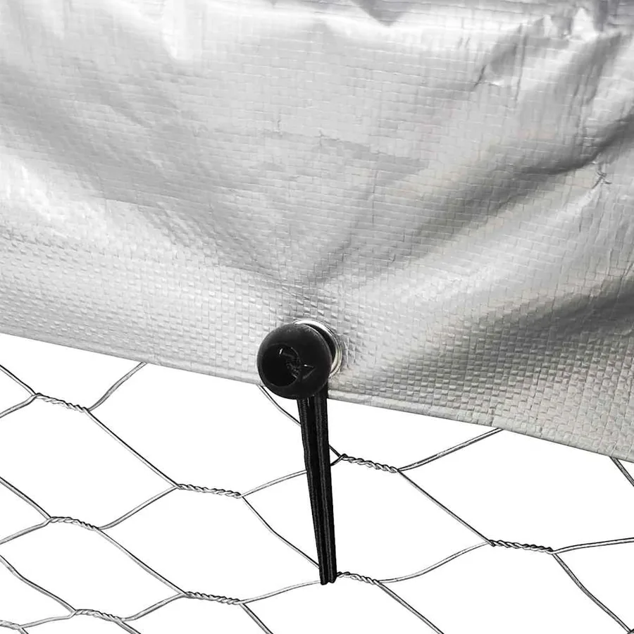 Chenil extérieur avec toit 600x200x150 cm - 10