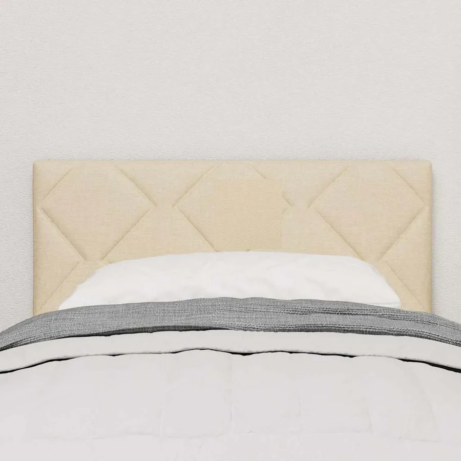 Tête de lit LED Crème 80 cm tissu - 3