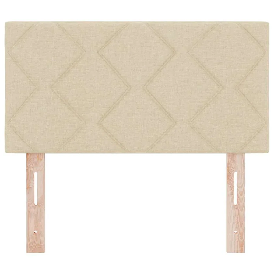 Tête de lit LED Crème 80 cm tissu - 5
