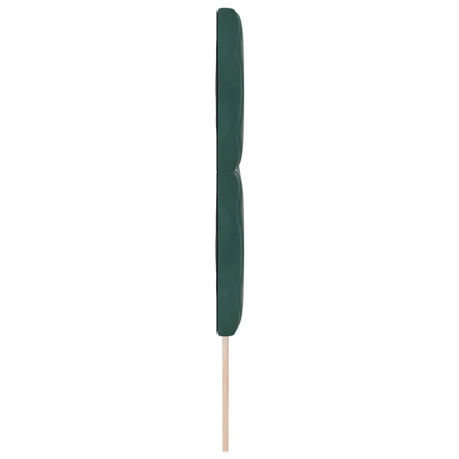 Tête de lit LED Vert foncé 144 cm Velours - 6