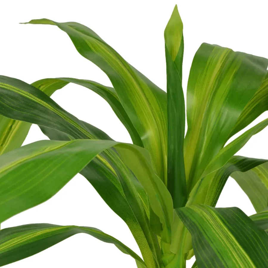 Plante artificielle avec pot Dracaena 100 cm Vert - 2