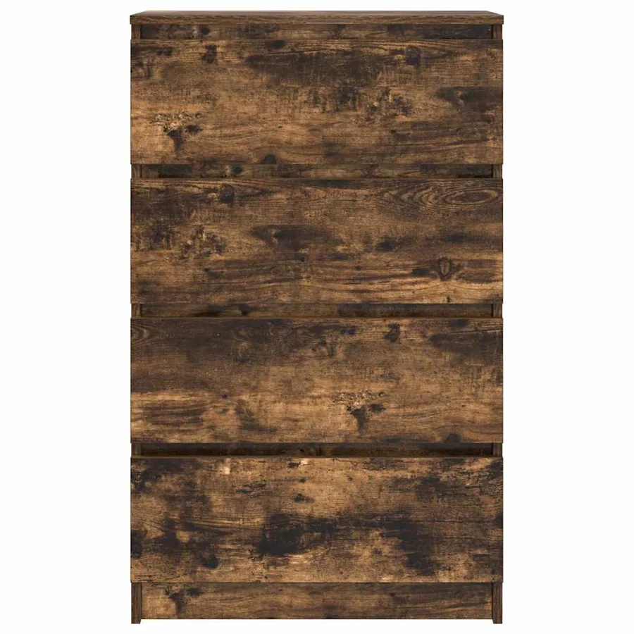 Buffet Chêne fumé 60x35x98,5 cm Bois d'ingénierie - 6