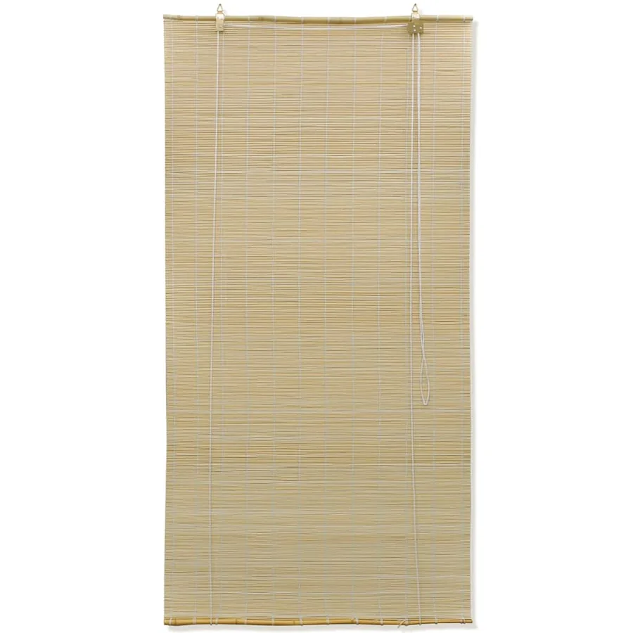Store roulant en bambou 80x220 cm Naturel - 3