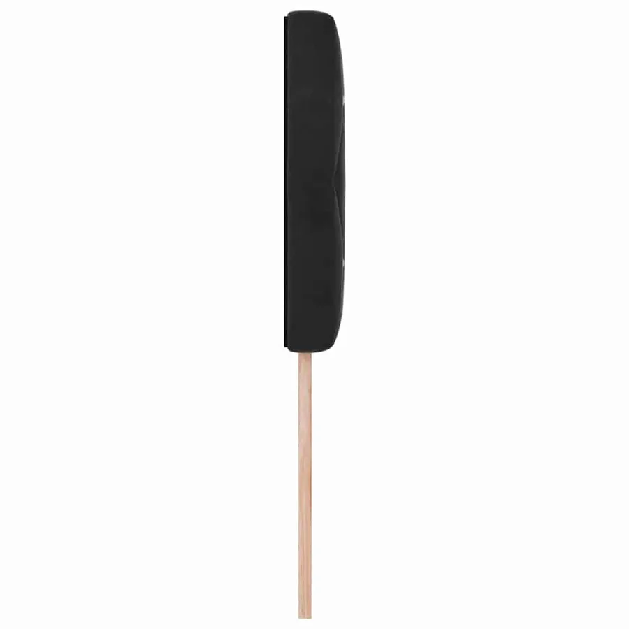 Tête de lit Noir 90 cm Velours - 5