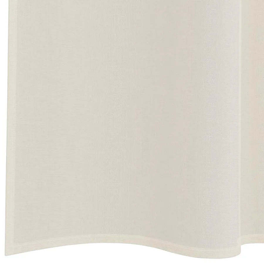 Rideaux en voile à œillets 2 pcs couleur crème - 6