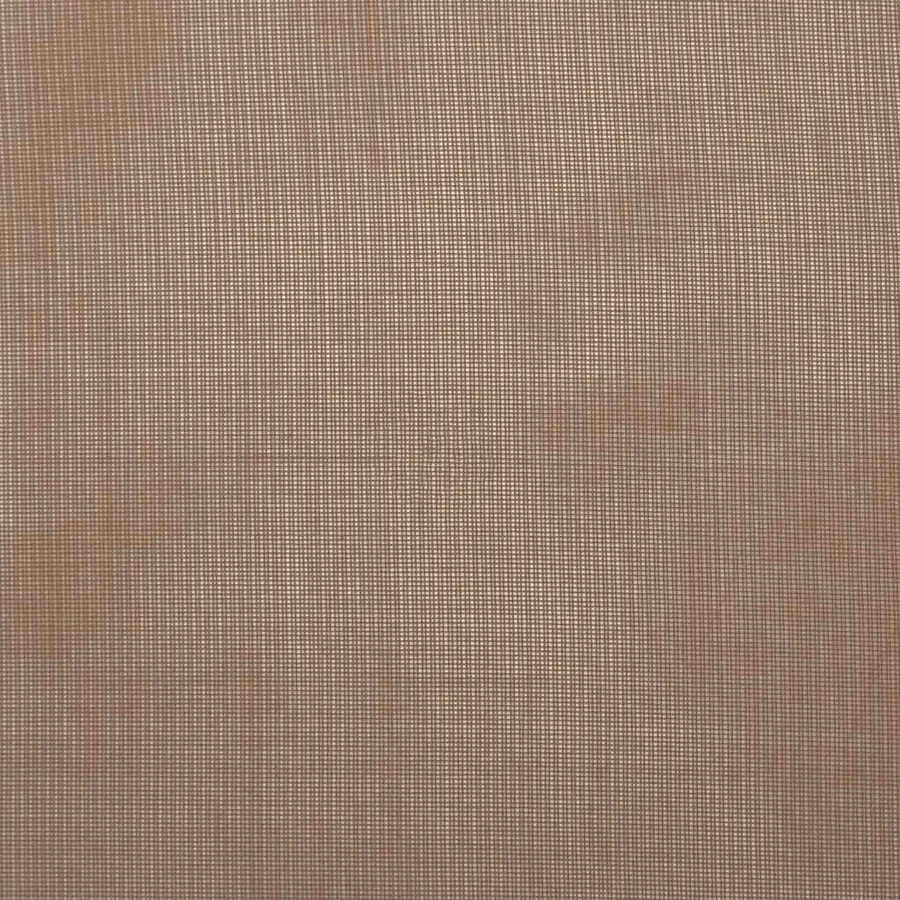 Rideaux en voile à œillets 2 pcs marron clair - 8