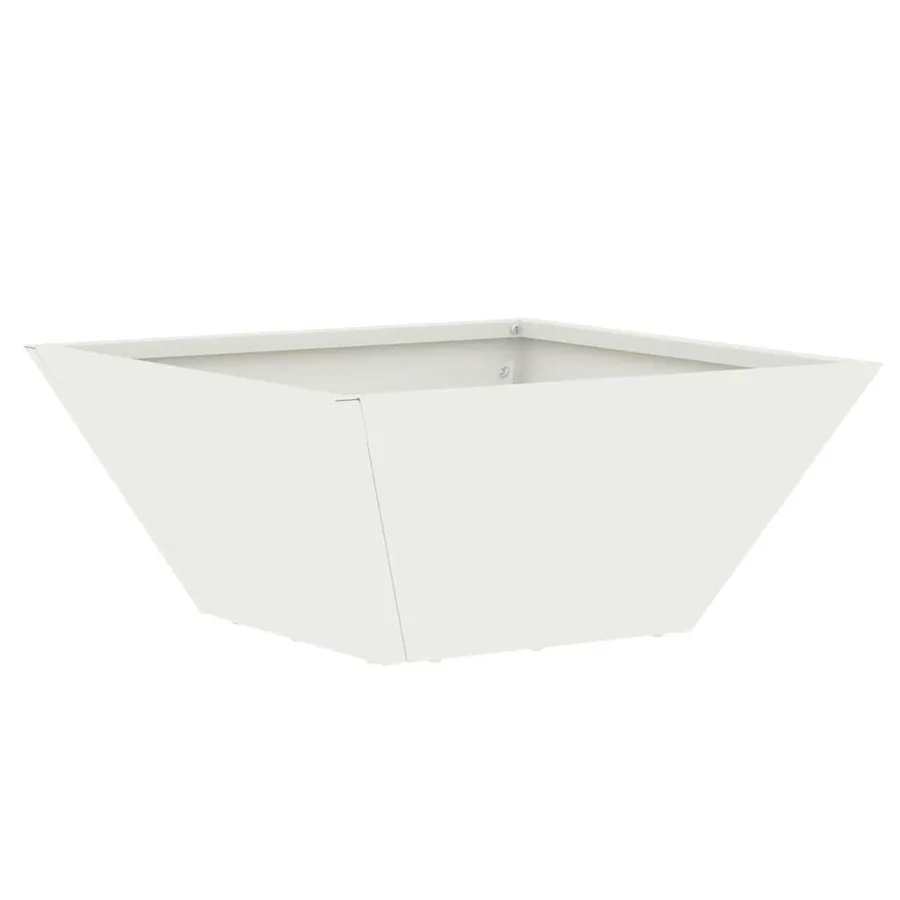 Cache-pot de jardin 5 pc Blanc 35 x 35 x 15 cm - 5