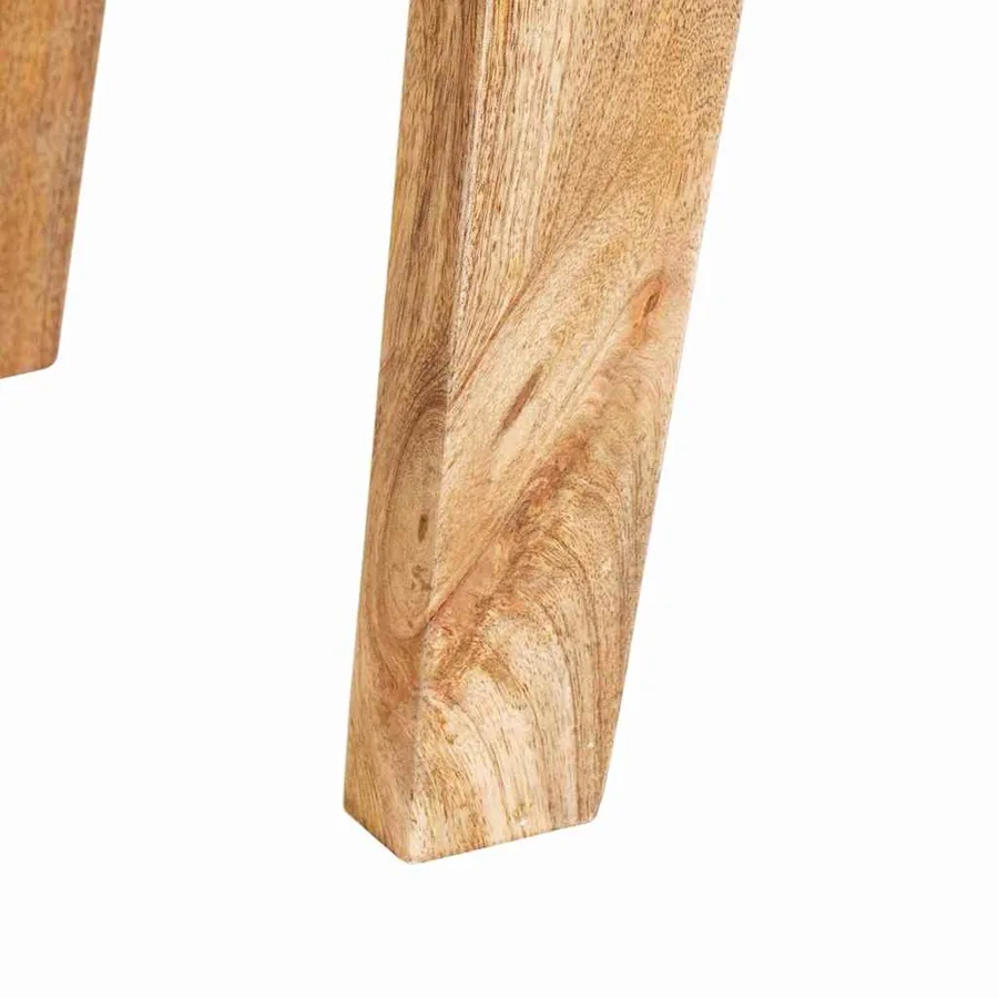 Table d'appoint Marron 40 x 32 x 46 cm Bois de mangue massif - 11