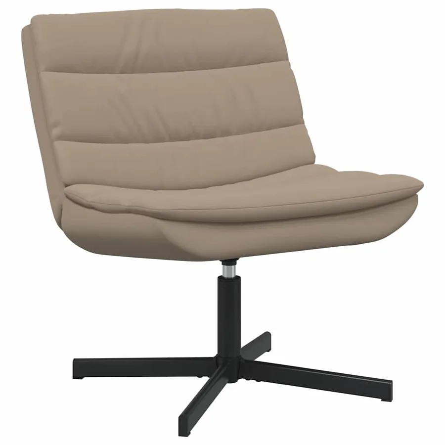 Chaise pivotante Cappuccino 63 x 75 x 76 cm Simili cuir - 2