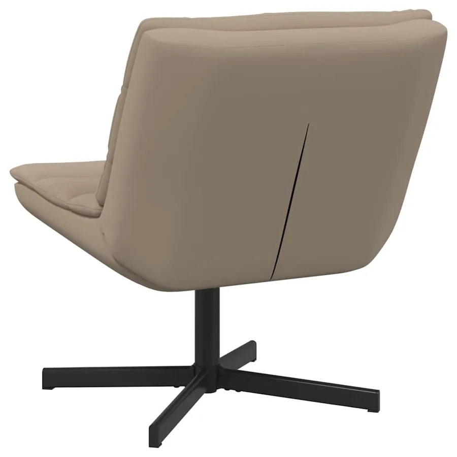 Chaise pivotante Cappuccino 63 x 75 x 76 cm Simili cuir - 6