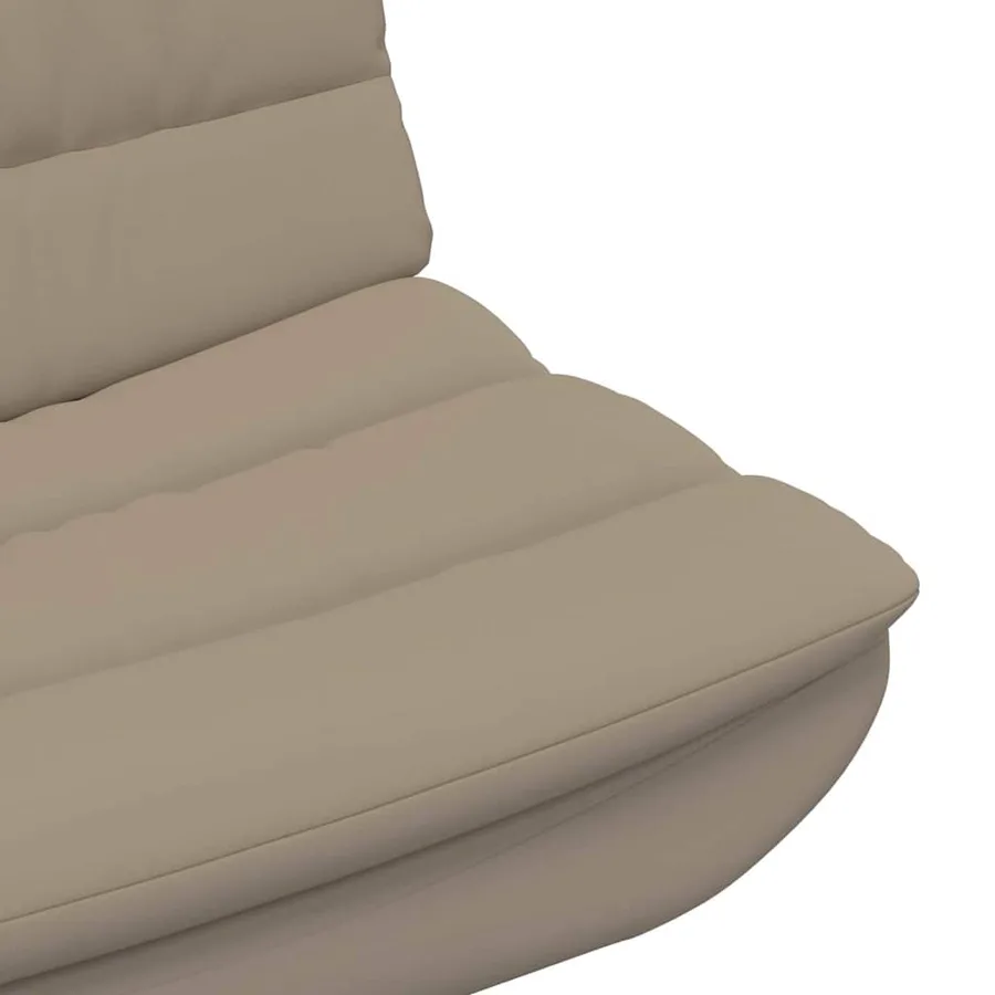 Chaise pivotante Cappuccino 63 x 75 x 76 cm Simili cuir - 7