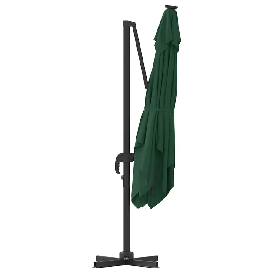 Parasol Roma Vert 286 x 284 x 265 cm Aluminium et polyester - 7