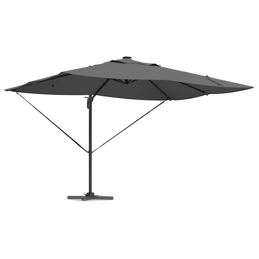 Parasol Anthracite 352 x 251 x 265 cm Polyester et Aluminium - 3