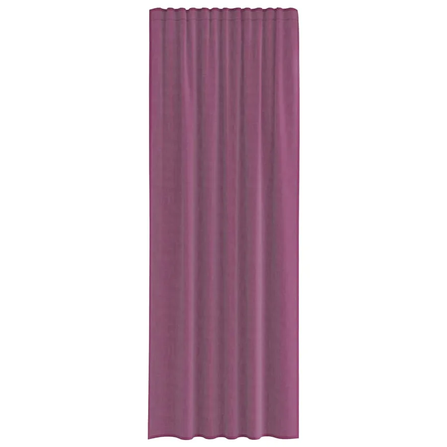 Rideaux en voile à œillets (2 pcs) violets - 4