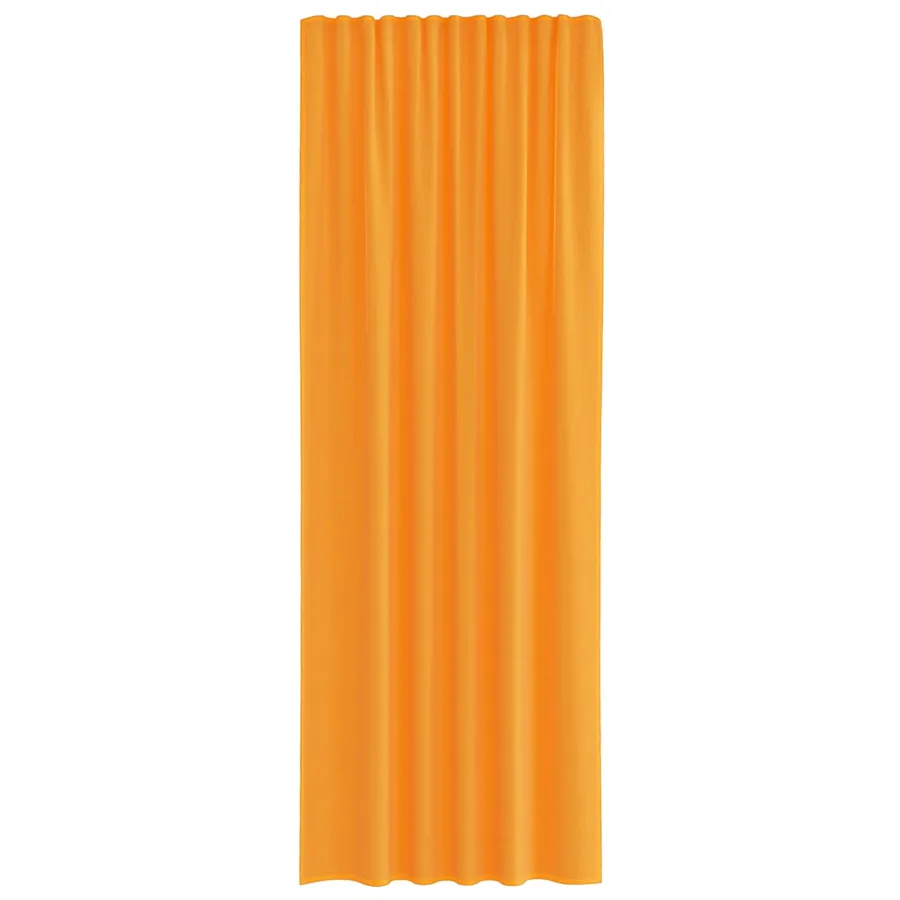 Rideaux en voile à œillets 2 pcs orange - 4