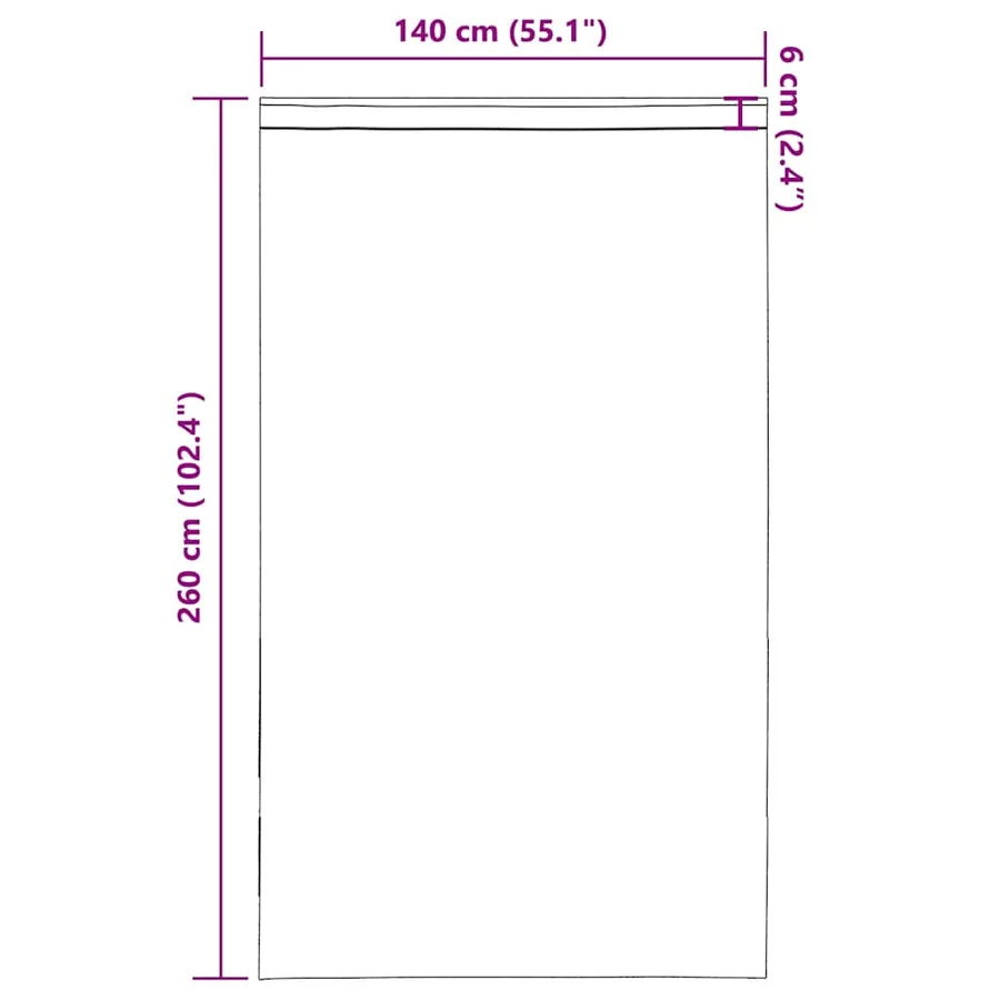 Rideaux en voile à œillets 2 pcs orange - 9